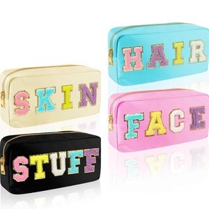 Nylon Travel Pouches (with patches)